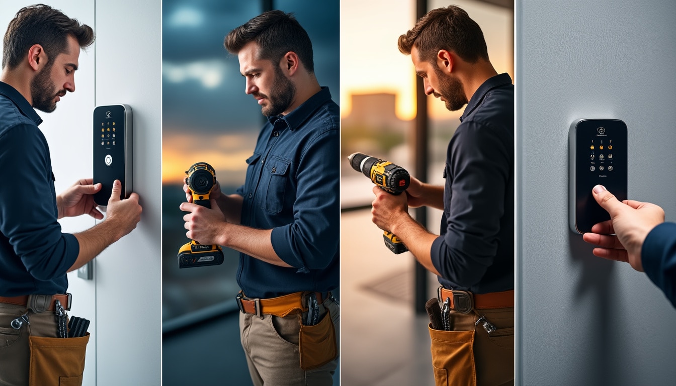 découvrez comment installer une serrure électrique à badge facilement. suivez notre guide étape par étape pour sécuriser votre maison avec un système moderne et pratique!