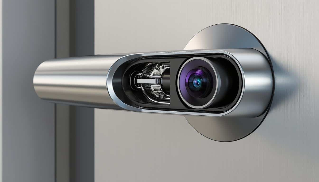 découvrez la caméra espion intégrée à la poignée : une solution discrète et innovante pour surveiller votre entourage en toute simplicité. sécurité, confidentialité et facilité d'utilisation réunies dans un seul accessoire pratique.