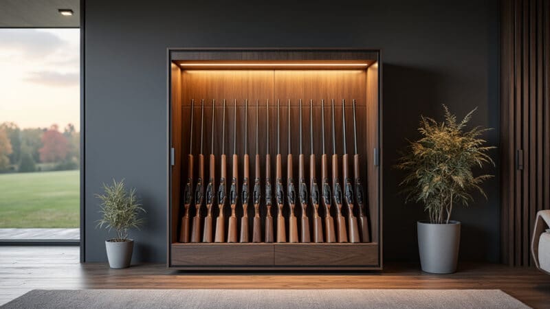 découvrez pourquoi une armoire à fusils avec serrure certifiée est essentielle pour les tireurs sportifs : sécurité optimale, conformité légale et tranquillité d'esprit pour le stockage de vos armes à feu.
