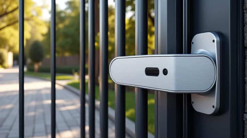 Les tendances actuelles en matière de serrure de portail motorisé