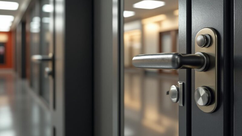 Les enjeux d&rsquo;une bonne intervention sur bloc-porte coupe-feu dans les lieux publics