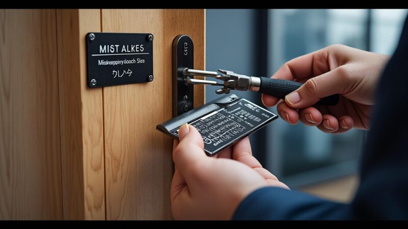 découvrez les erreurs courantes à éviter lors de l'utilisation d'un gabarit de pose serrure pour assurer une installation précise et sécurisée de votre serrure.