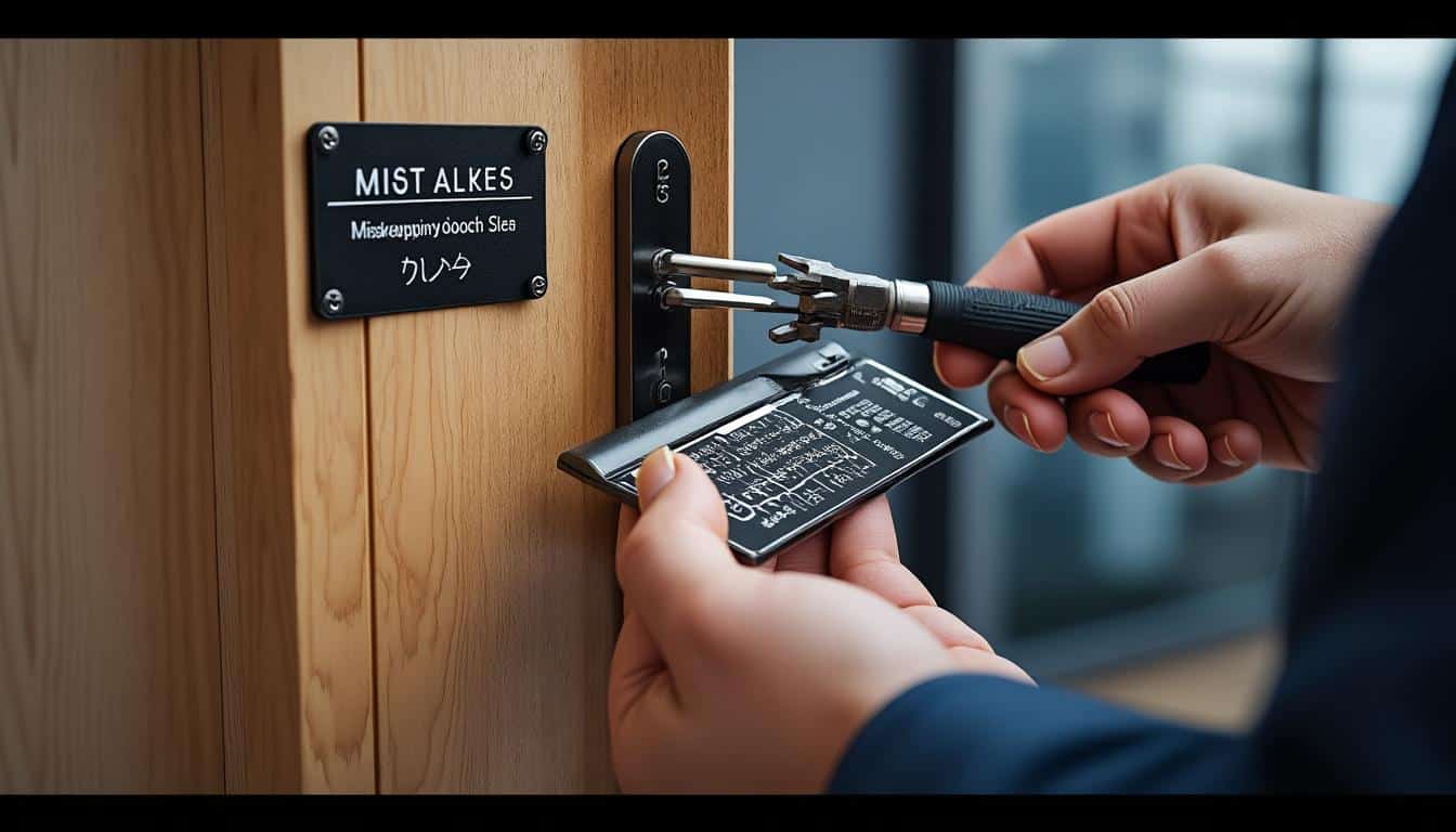 découvrez les erreurs courantes à éviter lors de l'utilisation d'un gabarit de pose serrure pour assurer une installation précise et sécurisée de votre serrure.