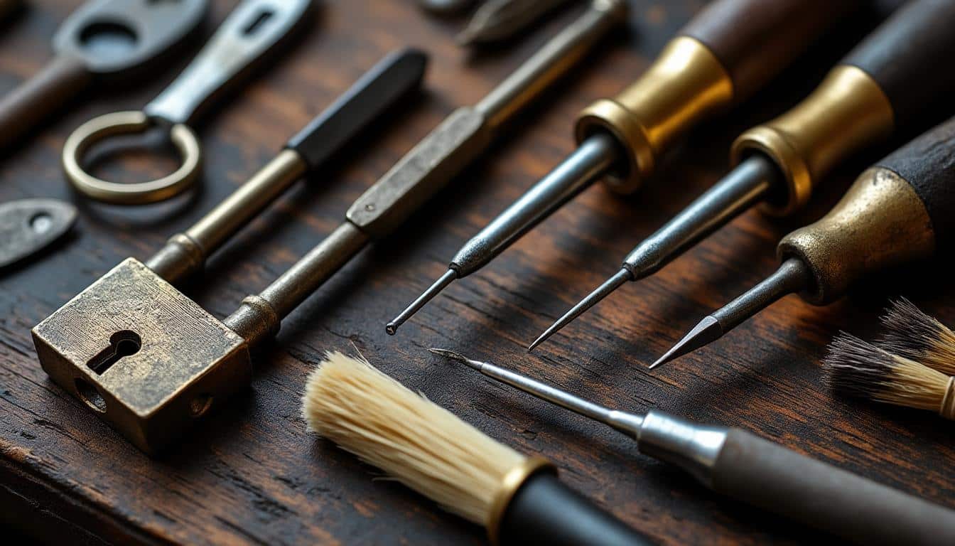 découvrez les outils essentiels pour restaurer efficacement votre serrure ancienne et lui redonner son fonctionnement optimal.
