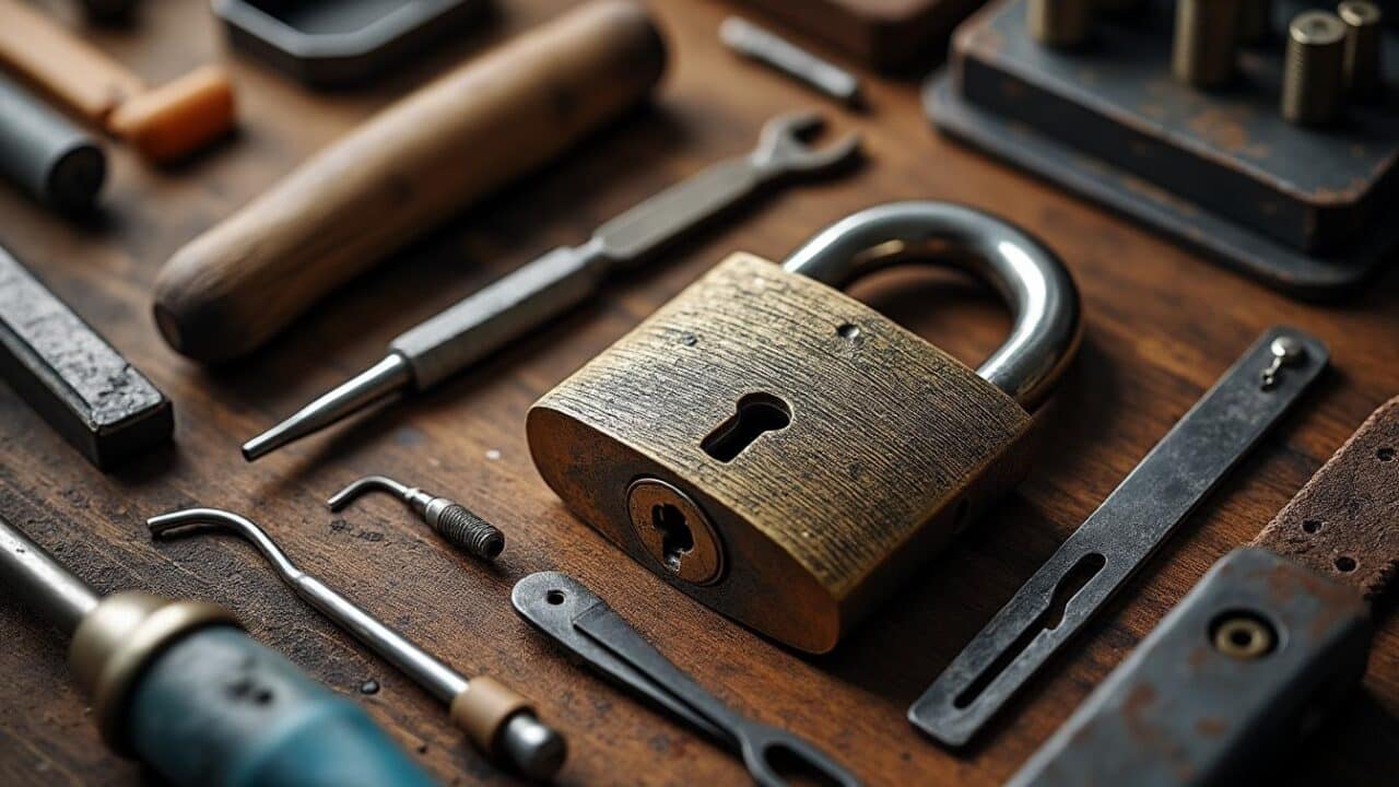 Les outils indispensables pour la remise en état d&rsquo;une serrure ancienne