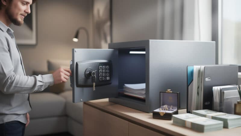 Les avantages du coffre-fort à clé et à code pour la sécurité de vos biens