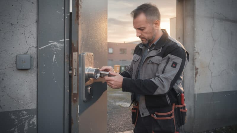 Pourquoi choisir un serrurier pour local poubelles est essentiel pour votre sécurité
