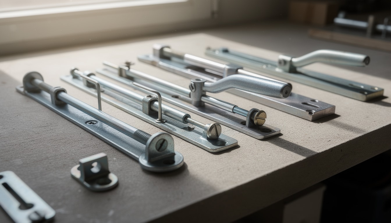 découvrez les différents types de crémone en acier trempé pour sécuriser vos fenêtres et portes. guide complet pour choisir la crémone la mieux adaptée à vos besoins.