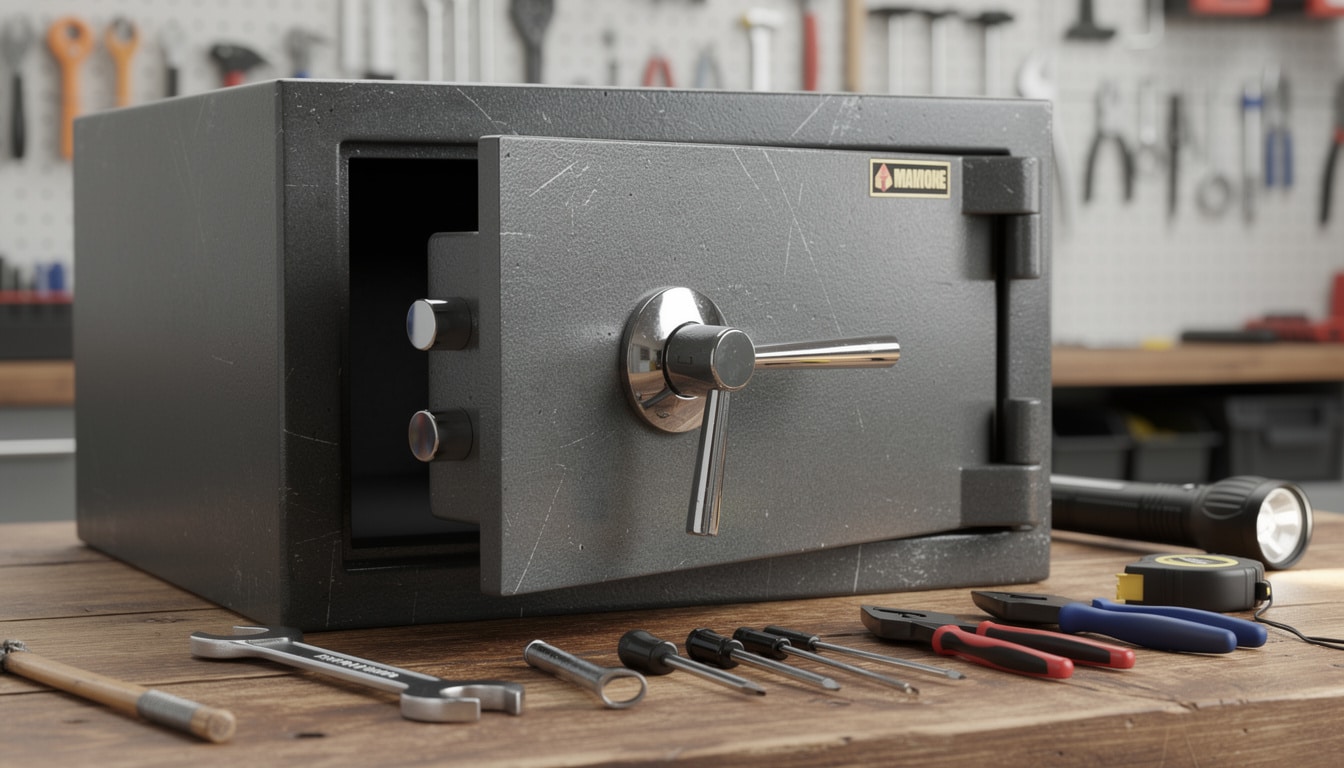 découvrez des méthodes efficaces et sécurisées pour ouvrir un coffre-fort bloqué, que ce soit en cas d'oubli de combinaison ou de dysfonctionnement mécanique.