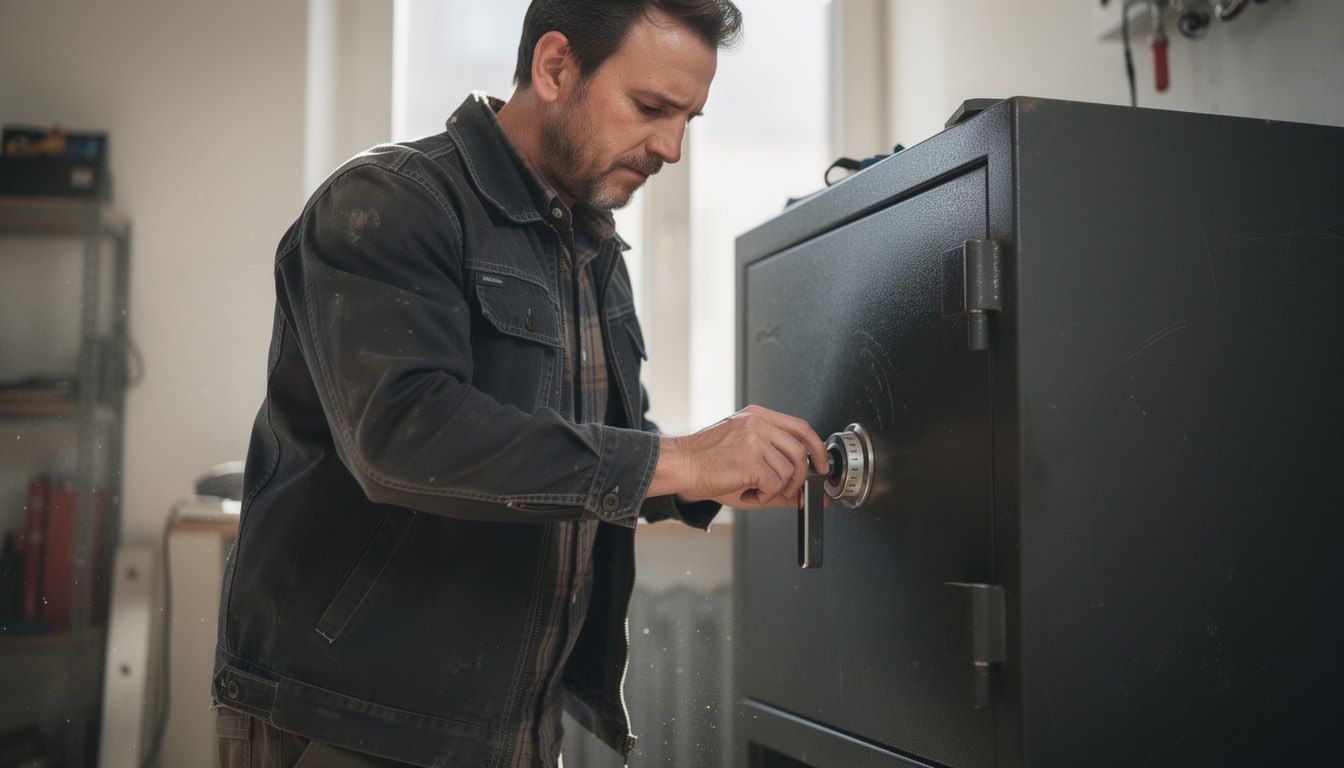 découvrez des méthodes efficaces et sécurisées pour ouvrir un coffre-fort bloqué rapidement, que ce soit en cas d'oubli de combinaison ou de défaillance mécanique.