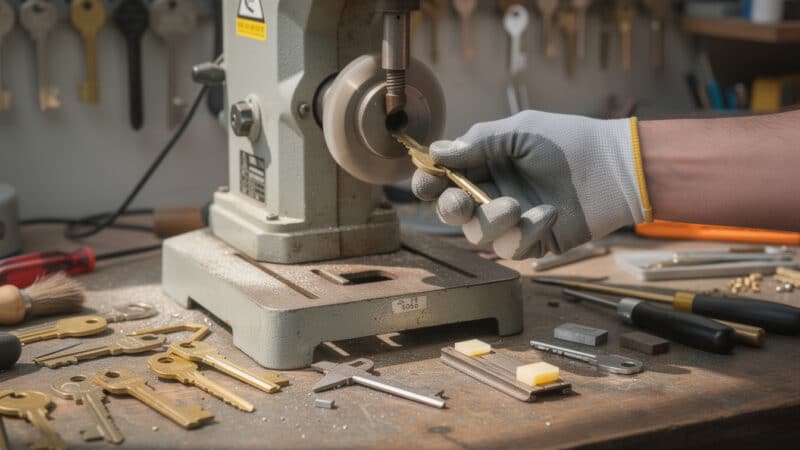 Reproduction de clé sécurisée : guide des matériaux et techniques disponibles