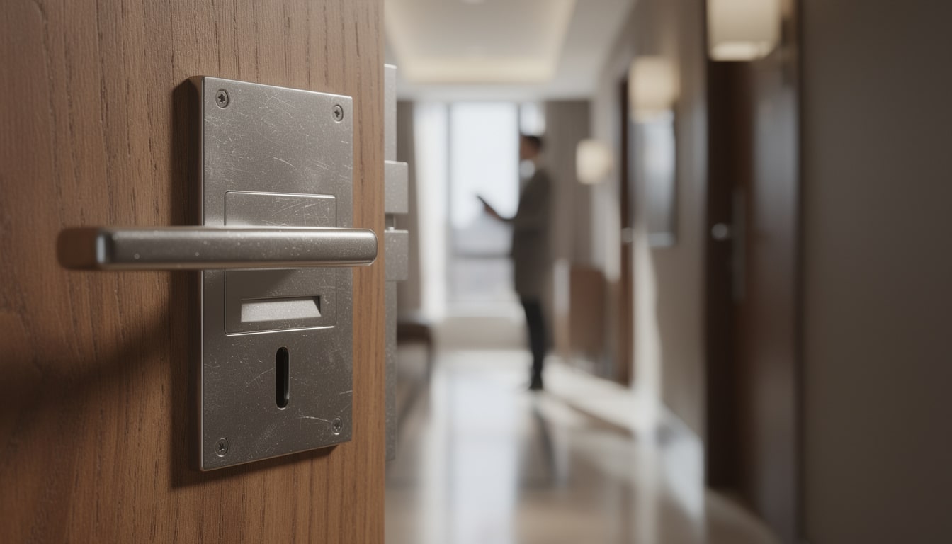 découvrez pourquoi la serrure à carte magnétique est une solution sécurisée et pratique pour protéger les chambres d'hôtel tout en facilitant l'accès des clients.