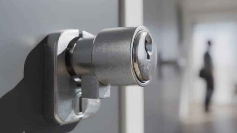 Serrure à clé réversible : la solution pour un accès facile et sécurisé