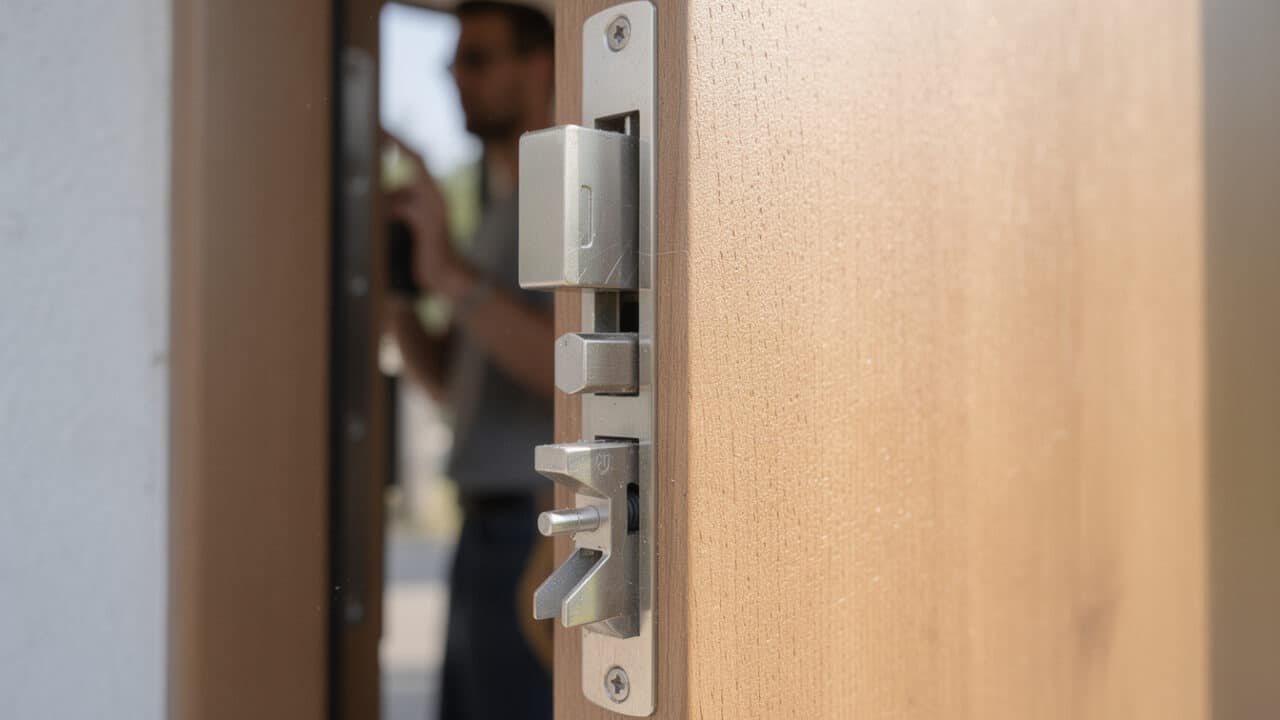 Serrure multipoints encastrée : le choix idéal pour les portes sécurisées