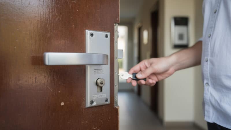 Serrurerie pour porte d’immeuble : les normes à respecter pour une sécurité maximale