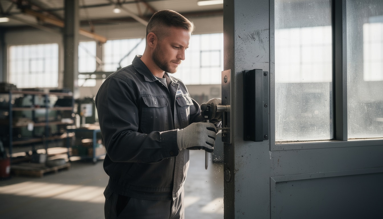 découvrez les clés pour réussir l'installation de votre serrurerie sur porte industrielle, avec des conseils pratiques et des solutions adaptées pour garantir sécurité et durabilité.
