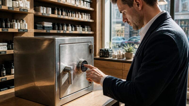 Coffre-fort pour magasin de détail : comment garantir un accès sécurisé