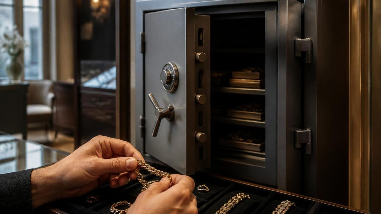 Découvrez pourquoi un coffre-fort pour bijouterie sécurisée est essentiel pour protéger vos précieux bijoux