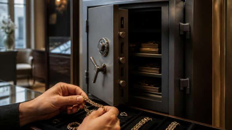 Découvrez pourquoi un coffre-fort pour bijouterie sécurisée est essentiel pour protéger vos précieux bijoux