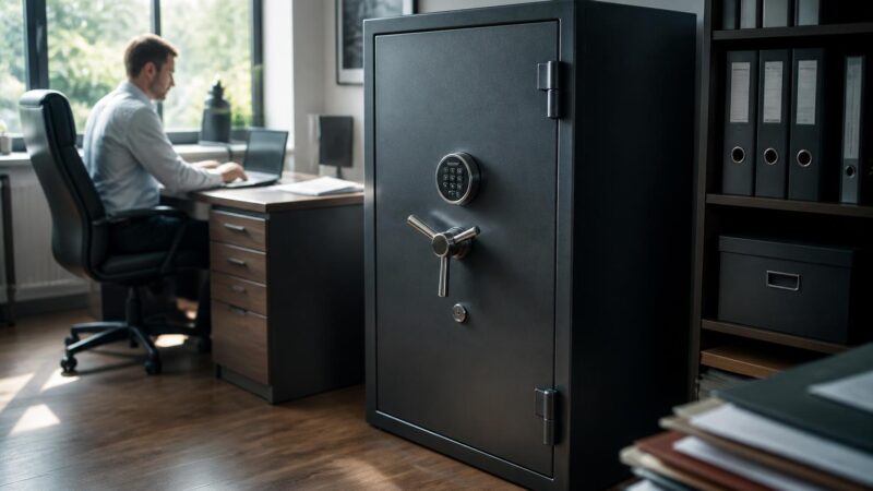Les avantages d&rsquo;un coffre-fort pour entreprise sensible dans la protection de vos données