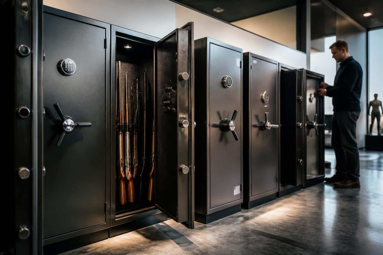découvrez notre sélection des meilleurs coffres-forts pour armes à feu, alliant sécurité optimale et protection fiable pour vos équipements sensibles.