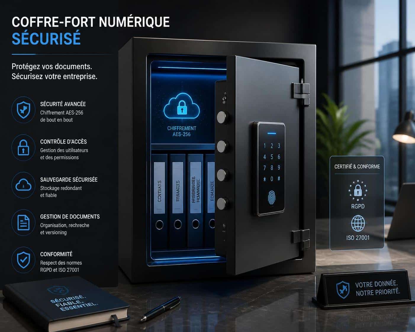 découvrez pourquoi un coffre-fort pour documents confidentiels est indispensable pour protéger les informations sensibles et garantir la sécurité dans une entreprise moderne.