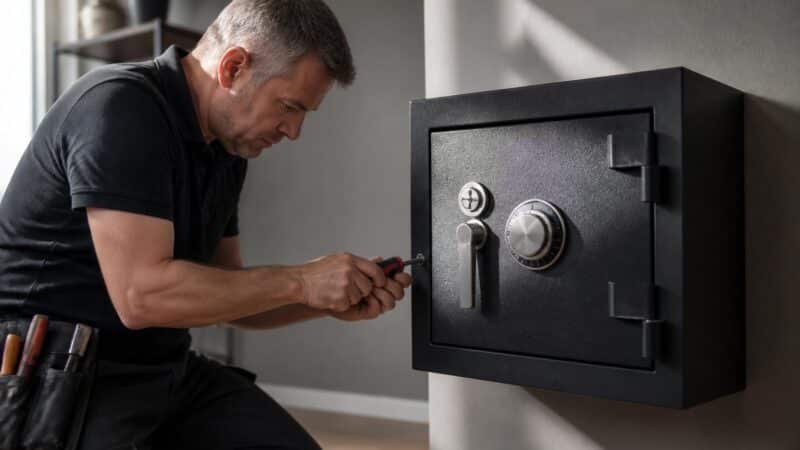 Guide sur l&rsquo;installation de coffre-fort blindé à domicile