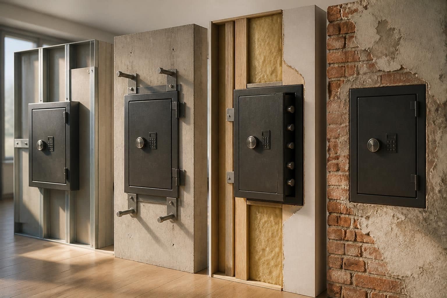 découvrez les différents types de systèmes disponibles pour l'installation d'un coffre-fort mural afin de sécuriser efficacement vos biens précieux.