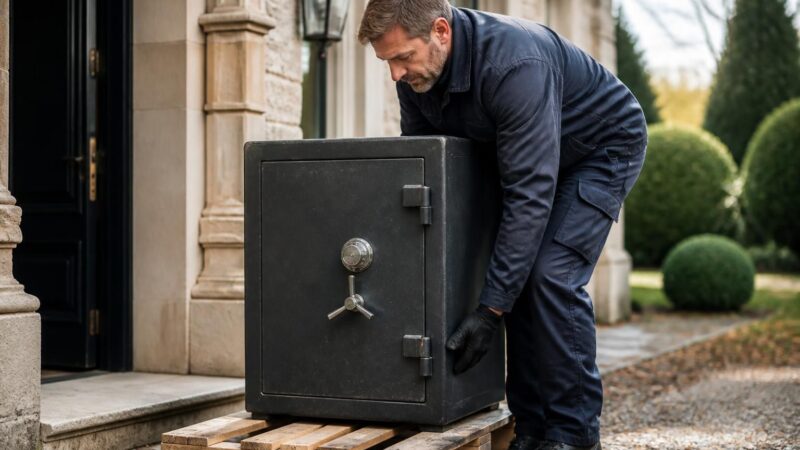 Pourquoi la livraison de coffre-fort sécurisé est essentielle pour les riches